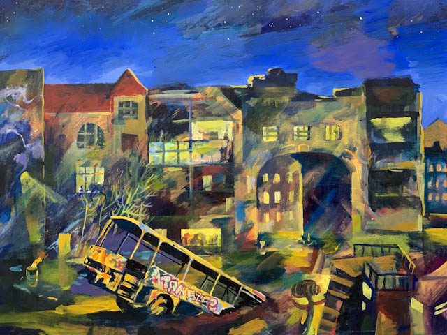 Acryl auf Leinwand, 60 x 100 cm