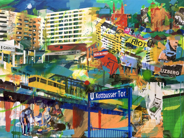 120 x 150 cm, Mischtechnik auf Leinwand, 2018