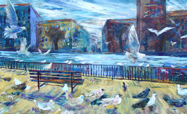 120x190 cm, Acryl auf Leinwand, 2006