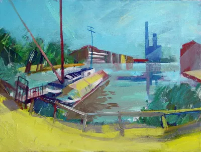 30 x 40 cm, 2004, Acryl auf Leinwand