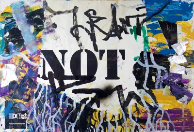 50 x 70 cm, Acryl und Collage auf Papier