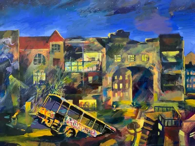 Acryl auf Leinwand, 60 x 100 cm