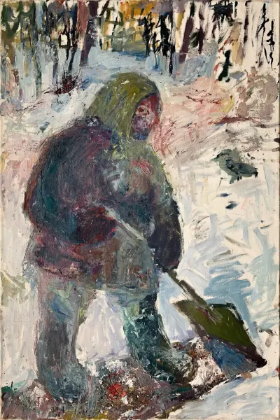 Öl auf Leinwand, 110 x 90 cm, 2000