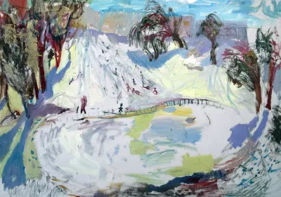 2000, 90x120 cm, Öl auf Leinwand