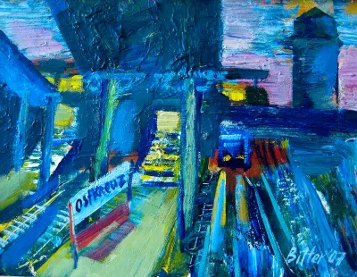30x40 cm, Acryl auf Leinwand, 2008