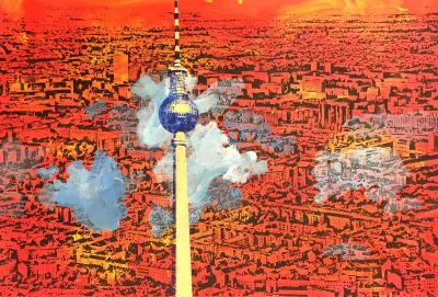 70 x 100, Siebdruck und Acryl auf Papier, 2009-2012