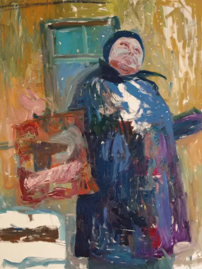 160 x 120 cm, Öl auf Leinwand, 2002